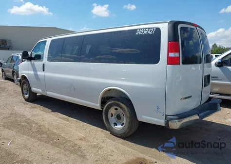 2025 Chevrolet Express Passenger Rwd 3500 Extended Wheelbase Lt z USA, uszkodzony, nr VIN 1GAZGPF75S1106367